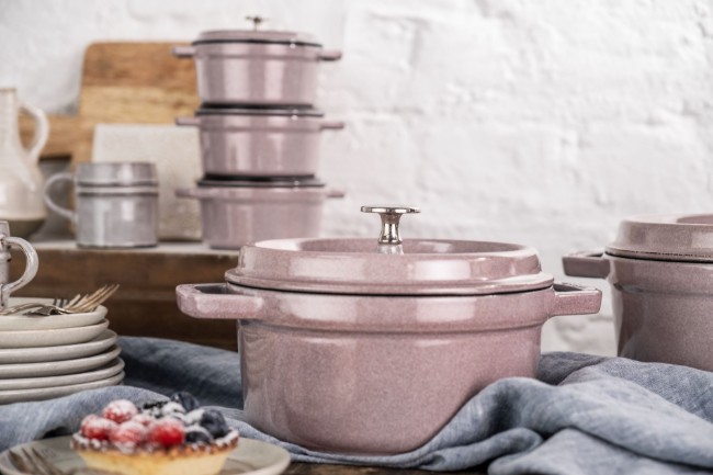 Мини тенджера за готвене Cocotte, чугунена, 10 см/0.25 л, Cherry Blossom - Staub