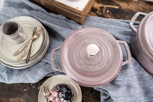 Мини тенджера за готвене Cocotte, чугунена, 10 см/0.25 л, Cherry Blossom - Staub