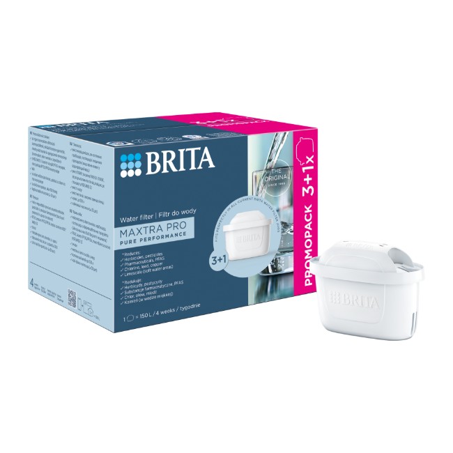 Комплект от 3+1 филтъра BRITA Maxtra PRO Pure Performance