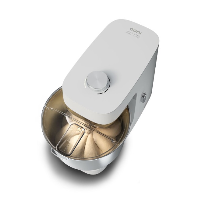 Спирален миксер с купа, 4.5 л, "Halo Core", Polar White - Ooni