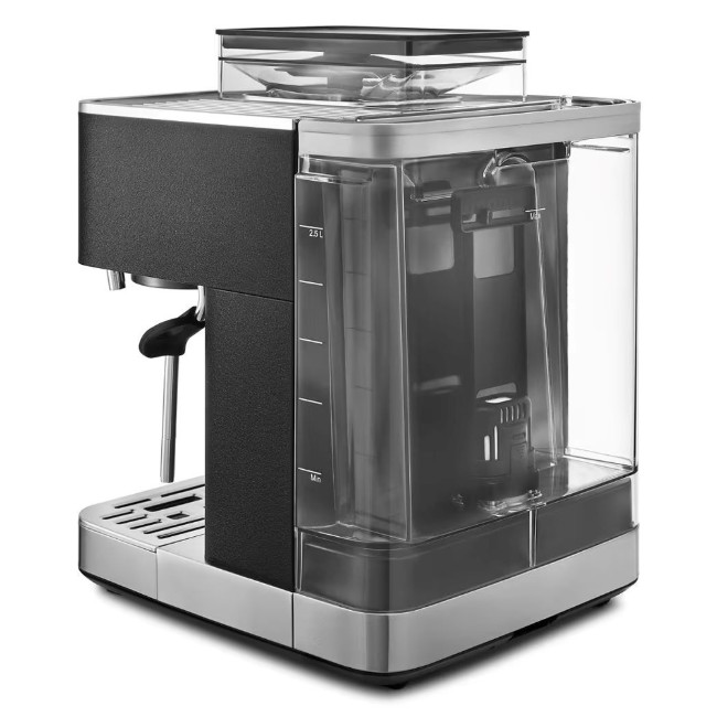 Полуавтоматична електрическа машина за еспресо, 1500W, цвят "Cast Iron Black" - KitchenAid