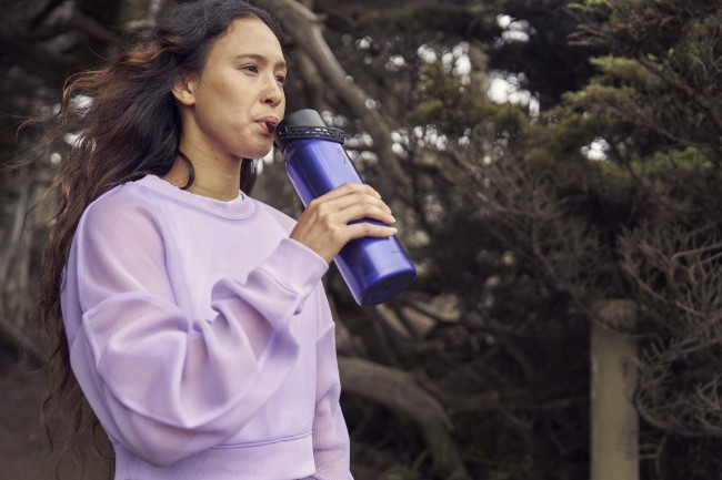 "Lightweight Straw" термоизолирана бутилка, неръждаема стомана, 950 ml, Sapphire Blue - Hydro Flask