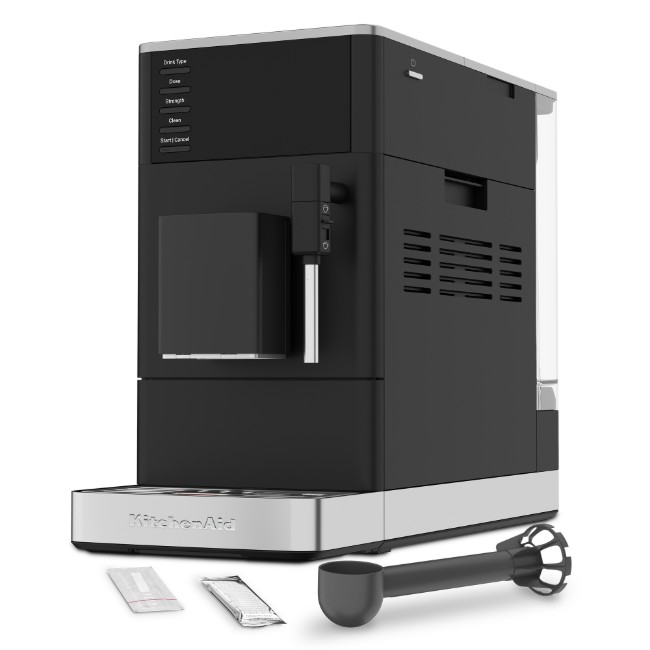Автоматична електрическа еспресо машина KF2, 1450W, матово черно - KitchenAid