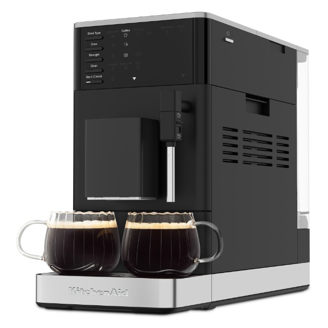 Автоматична електрическа еспресо машина KF2, 1450W, матово черно - KitchenAid