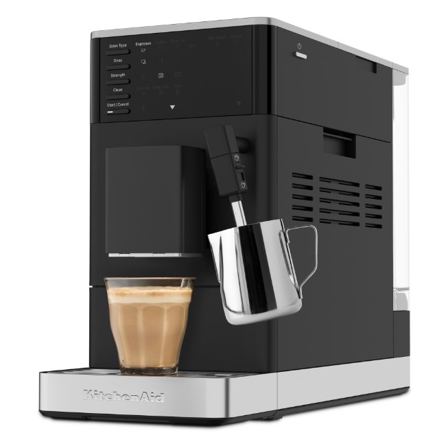 Автоматична електрическа еспресо машина KF2, 1450W, матово черно - KitchenAid