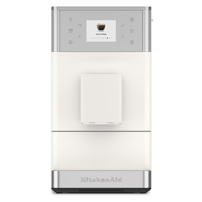 Автоматична електрическа еспресо машина KF3, 1450 W, цвят "Porcelain White" - KitchenAid