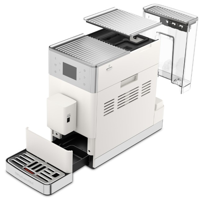 Автоматична електрическа еспресо машина KF3, 1450 W, цвят "Porcelain White" - KitchenAid