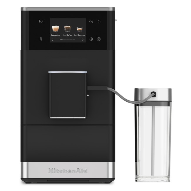 Автоматична електрическа еспресо машина KF4, 1450 W, матово черно - KitchenAid