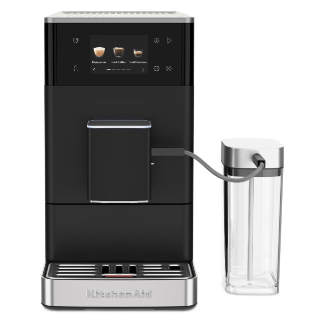Автоматична електрическа еспресо машина KF4, 1450 W, матово черно - KitchenAid
