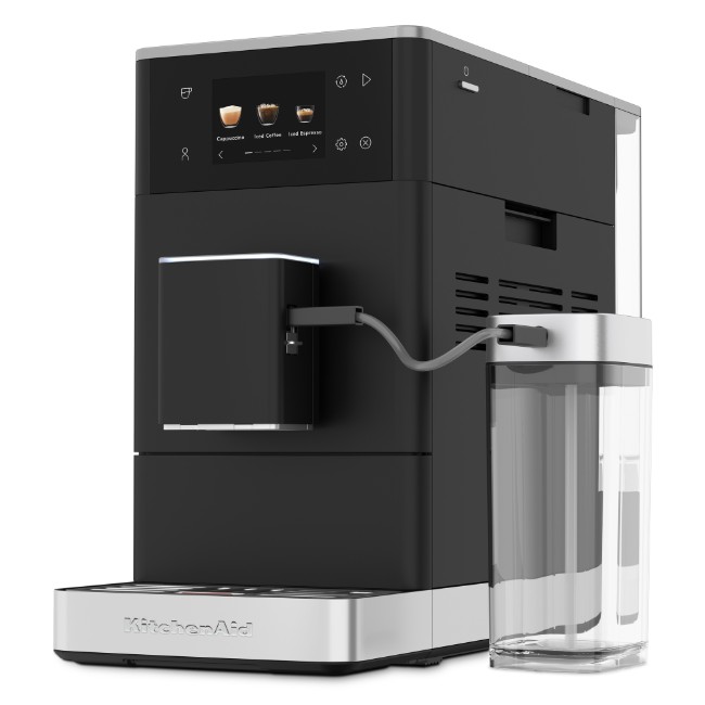 Автоматична електрическа еспресо машина KF4, 1450 W, матово черно - KitchenAid