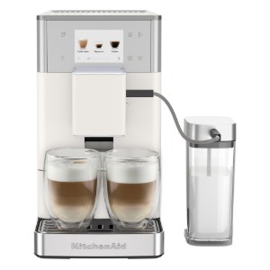 Автоматична електрическа еспресо машина KF4, 1450 W, цвят "Porcelain White" - KitchenAid