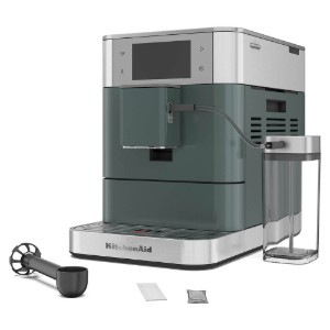 Автоматична електрическа еспресо машина KF8, 1450 W, цвят "Juniper" - KitchenAid