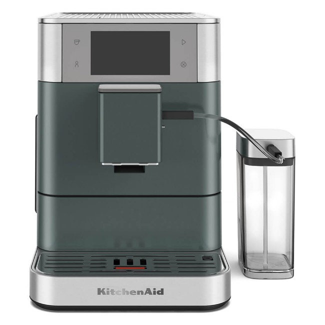 Автоматична електрическа еспресо машина KF8, 1450 W, цвят "Juniper" - KitchenAid