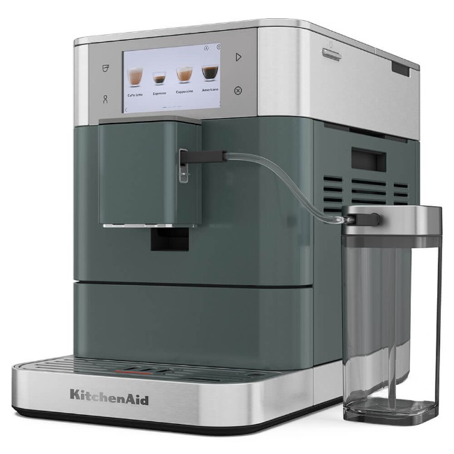 Автоматична електрическа еспресо машина KF8, 1450 W, цвят "Juniper" - KitchenAid