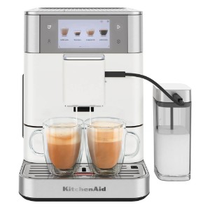 Автоматична електрическа еспресо машина KF8, 1450 W, цвят "Porcelain White" - KitchenAid