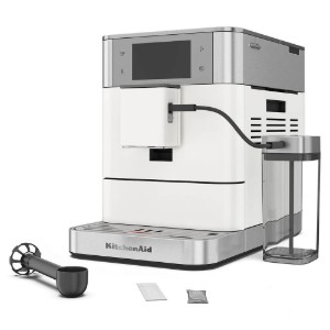 Автоматична електрическа еспресо машина KF8, 1450 W, цвят "Porcelain White" - KitchenAid