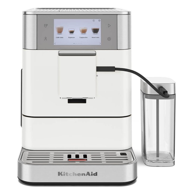 Автоматична електрическа еспресо машина KF8, 1450 W, цвят "Porcelain White" - KitchenAid