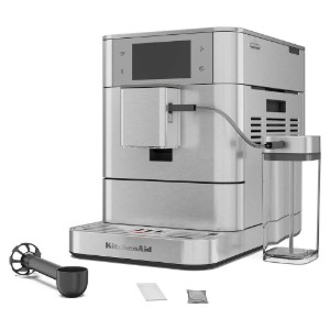 Автоматична електрическа еспресо машина KF8, 1450 W, цвят "Stainless Steel" - KitchenAid