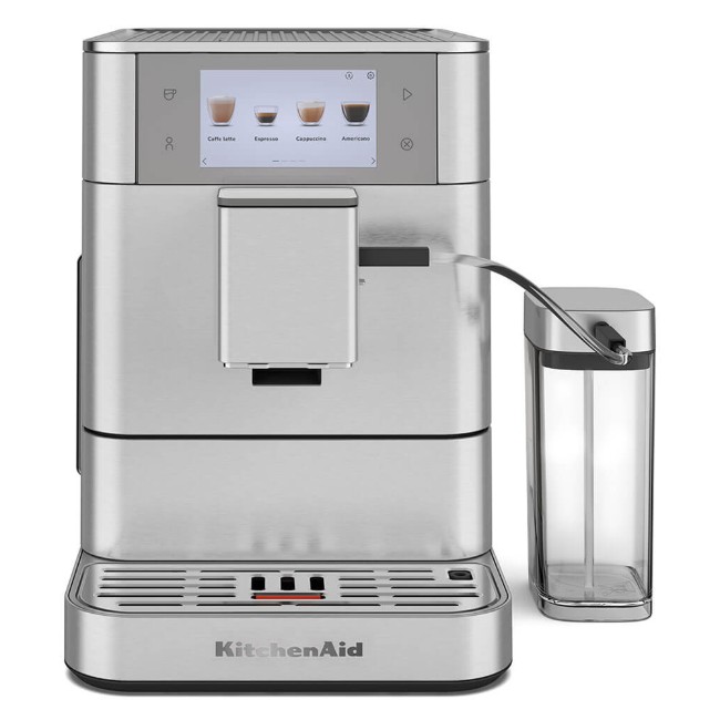 Автоматична електрическа еспресо машина KF8, 1450 W, цвят "Stainless Steel" - KitchenAid