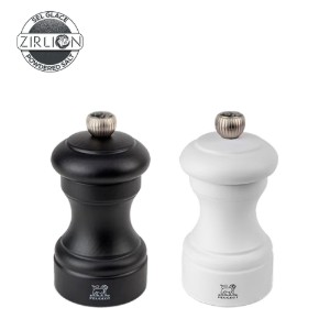 Комплект от 2 мелнички за сол и черен пипер, 10 см, "Bistro Z", White&Black - Peugeot