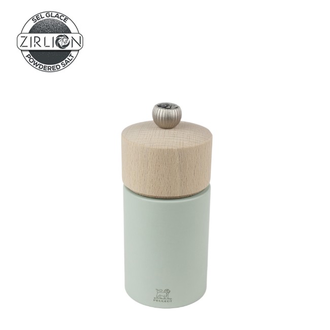 Мелничка за сол, 12 см, "Boreal Z", Sage Green - Peugeot