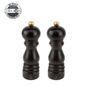 Комплект от 2 мелнички за сол и черен пипер, 18 см, "Paris u'Select Z", Chocolate - Peugeot