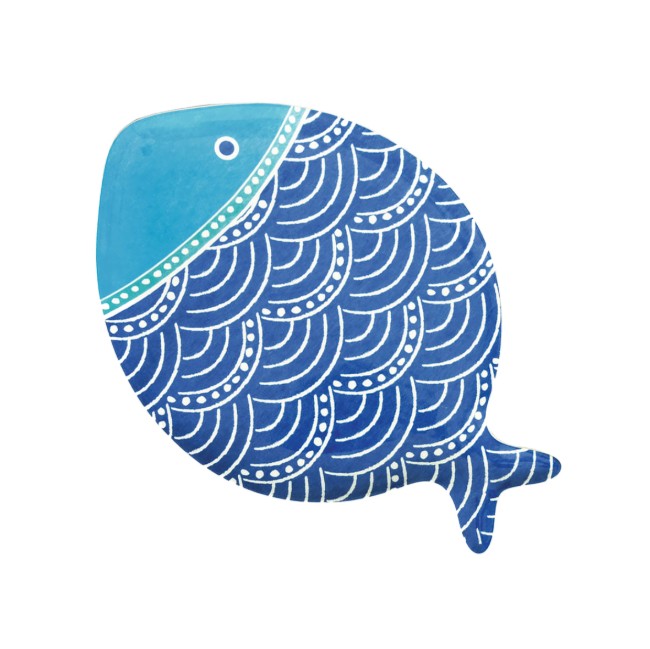 Порцеланова чиния, 31 х 21,5 см, "SEA FRIENDS" - Easy Life