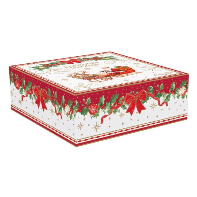 Звездовидна купа, порцеланов, 15 см, "Christmas Heritage" - Easy Life