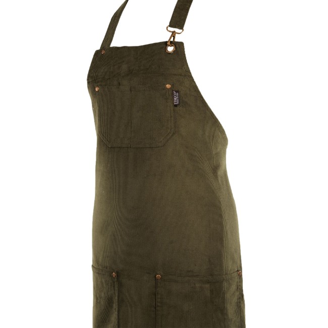 Кухненска престилка, "Velmar", Olive Green - Tiseco
