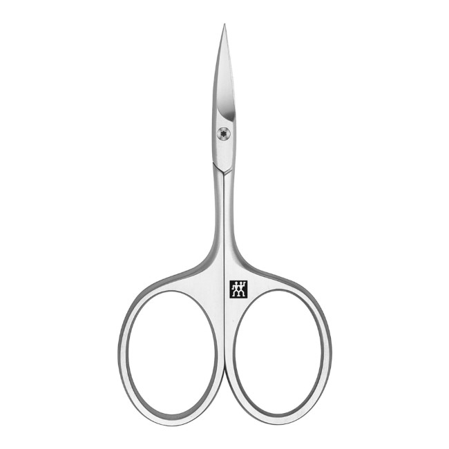 Комплект за маникюр от 4 части, неръждаема стомана, сив кожен калъф, PREMIUM - Zwilling