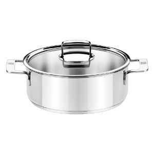Тенджера с капак, неръждаема стомана, 26 см / 4.5 L, "Signature" - BRA