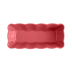 Форма за печене на пандишпан, керамика, 24.5x11см/1.1л, "Madeleine", Rose Candy - Emile Henry