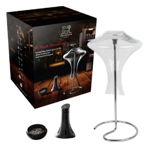 Комплект декантер с почистващи топки, 3 части, "Brilliant Decanter" - Peugeot
