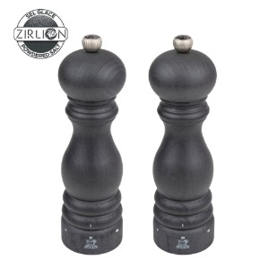 Комплект от 2 мелнички за сол и черен пипер, 20 см, "Paris u'Select Z", Graphite - Peugeot