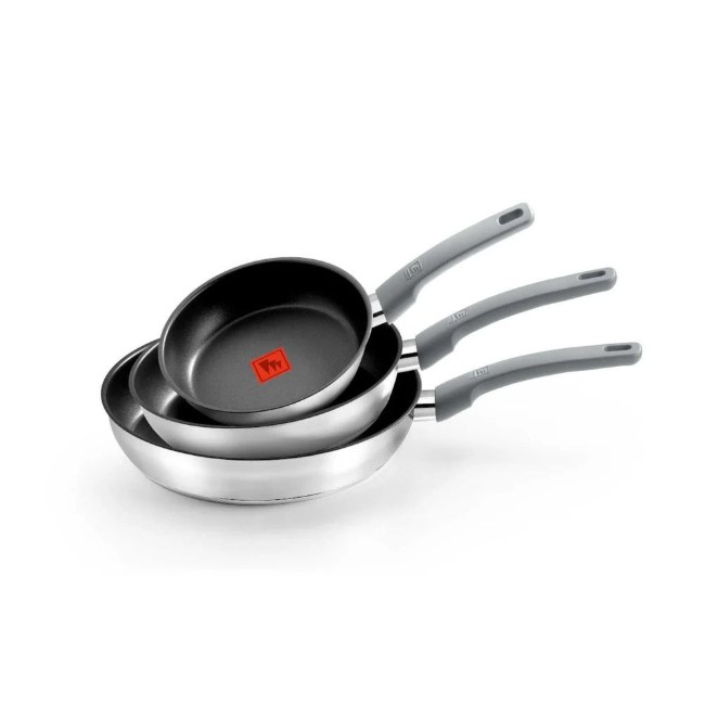 Незалепващ тиган, неръждаема стомана, 20 см, "Elite Non-Stick" - Monix
