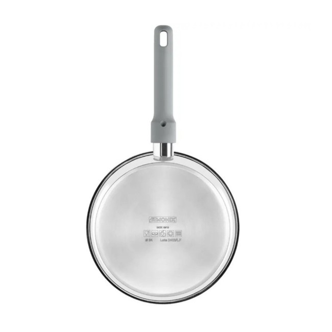 Незалепващ тиган, неръждаема стомана, 24 см, "Elite Non-Stick" - Monix
