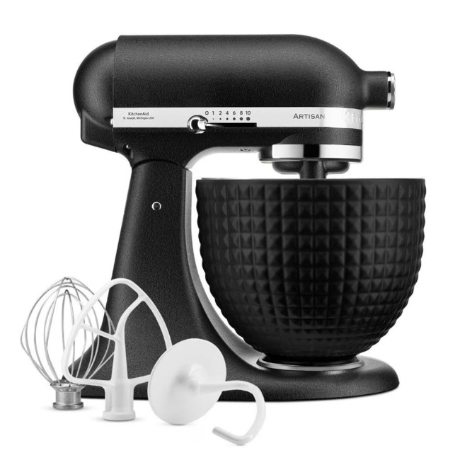 Стационарен миксер "Artisan", с 4.7L купа, модел 156, Cast Iron Black - KitchenAid