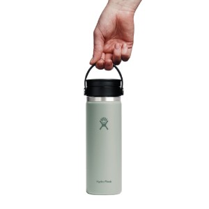 Топлоизолирана бутилка, неръждаема стомана, 590 мл, "Wide Sip", Agave - Hydro Flask