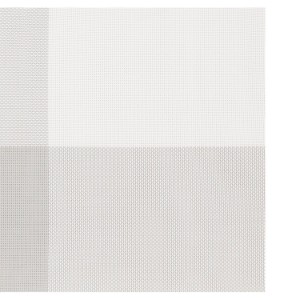 Комплект от 4 подложки за маса, 45 × 30 см, бяло/сиво