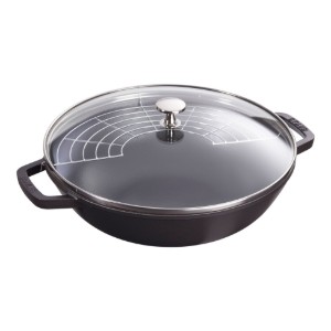 Wок тиган, чугун, 30см, Black - Staub